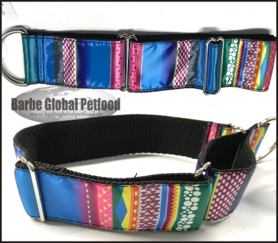 Zughalsband Nylon bunt 33-53cm